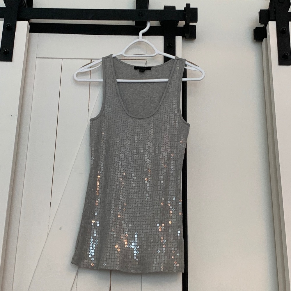 Sequins Tank Top from Express (L)